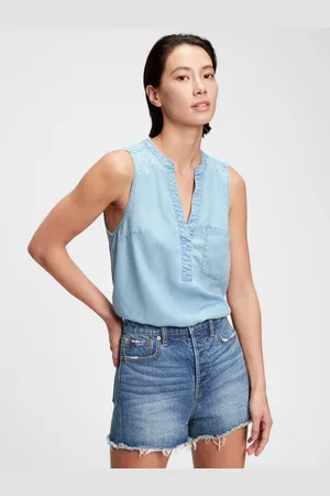 GAP Top sleeveless popover rosco - Dámské