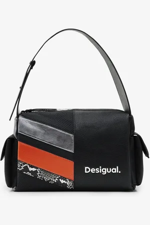Desigual Oranžovo- dámská kabelka Polka Habana - Dámské
