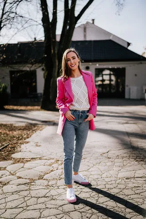 Trendyol Dámské rifle Mom jeans