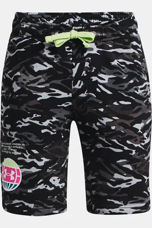 Under Armour Kraťasy UA Rival Fleece ANAML Short-BLK - Kluci