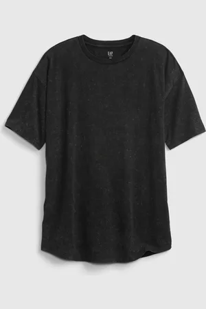 GAP Dětské tričko curved hem t-shirt - Kluci