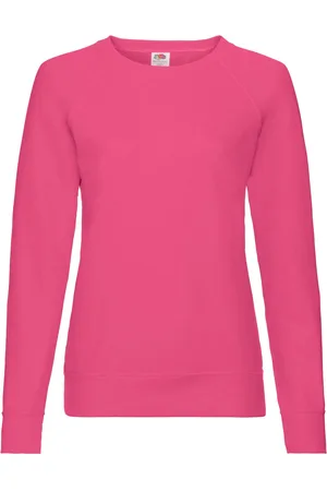 Fruit Of The Loom Pink classic light sweatshirt