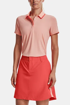 Under Armour Tričko UA Iso-Chill SS Polo-PNK - Dámské