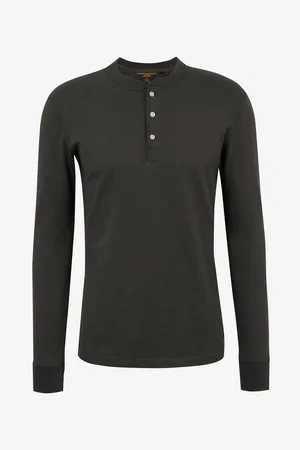 Superdry Pánské triko s dlouhým rukávem Grandad