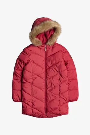 Roxy Červená holčičí zimní bunda - unisex