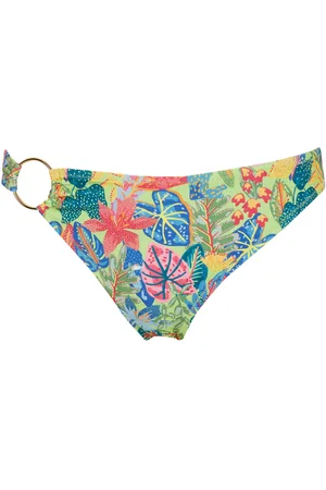 DeFacto Fall In Love Regular Fit Tropical Patterned Bikini Bottoms