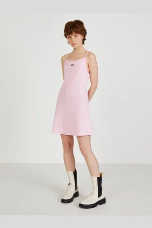 Vans Růžové dámské krátké šaty Jessie - Dámské