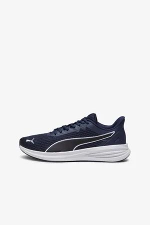 PUMA Tmavě modré dámské běžecké tenisky Transport Modern - Dámské