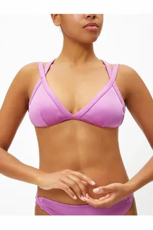 Koton Cross Drawstring Bikini Top