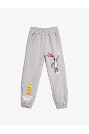 Koton Bugs Bunny a Tweety tepláky s kapsami