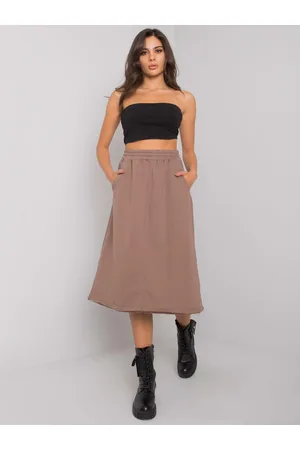 BASIC FEEL GOOD Dámská sukně Fashionhunters Midi