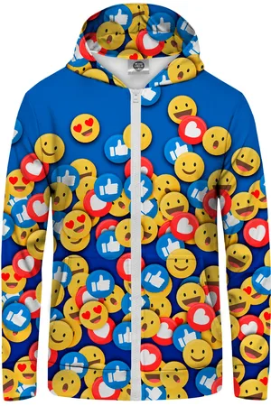 Mr Gugu & Miss Go Pánská mikina Emoji
