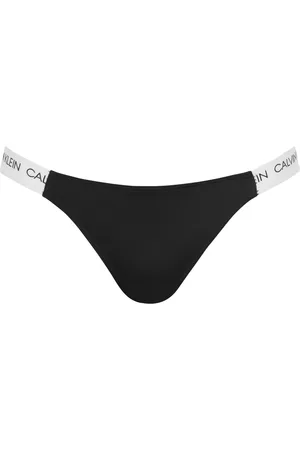 Calvin Klein Logo Cheek Bikini Bottoms