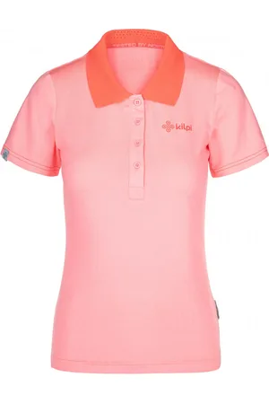 Kilpi Dámské polo tričko COLLAR-W světle růžové