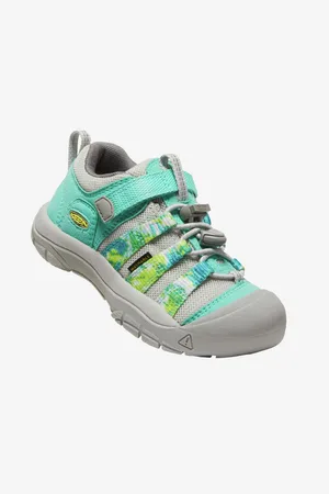 Keen Tyrkysové dívčí vzorované tenisky Newport - unisex