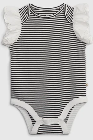 GAP Baby pruhované body s volánky - Holky