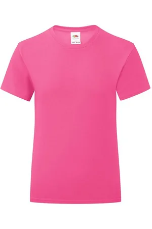 Fruit Of The Loom Pink Girls