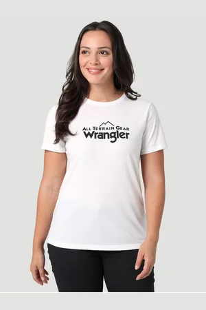 Wrangler Bílé dámské tričko - Dámské