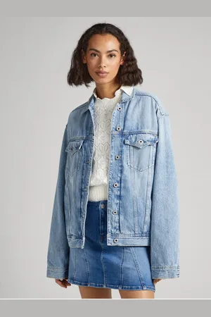 Pepe Jeans Světle dámská džínová bunda Alice - Dámské