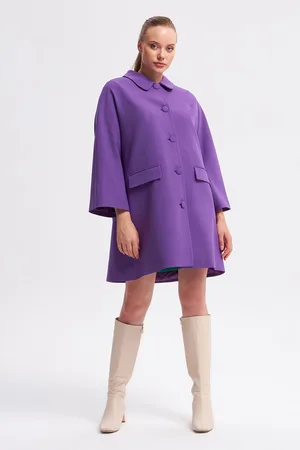 Gusto Dámský kabát 23KG006607/Purple
