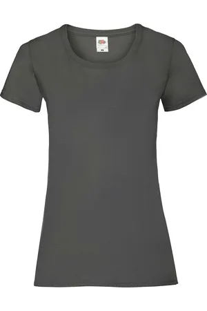 Fruit Of The Loom Graphite T-shirt Valueweight