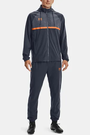 Under Armour Souprava UA Accelerate Tracksuit-GRY - Pánské