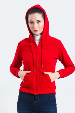 Slazenger Dámská mikina Pema I červená