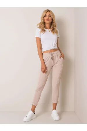 BASIC FEEL GOOD Dámské tepláky Fashionhunters Knitted