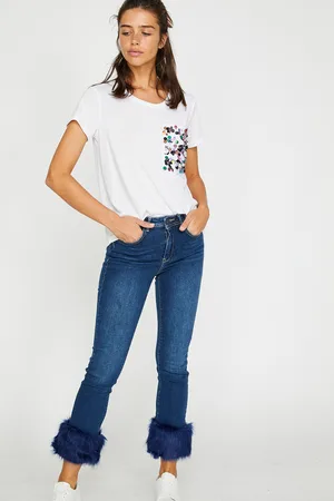 Koton Dámská Angelina Low Waist Jean