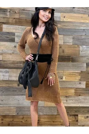 By o la la Dress brown cxp0597. R41