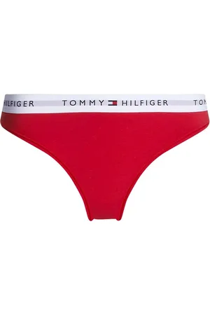 Tommy Hilfiger Červená dámská tanga Underwear - Dámské