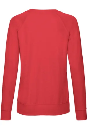 Fruit Of The Loom Red sweatshirt classic light