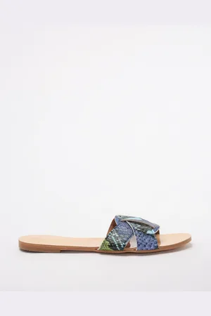 Trendyol Blue Snake Patterned Women