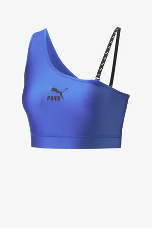 PUMA Modrá dámská sportovní podprsenka Dare To - Dámské
