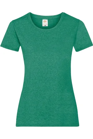 Fruit Of The Loom Green Valueweight T-shirt