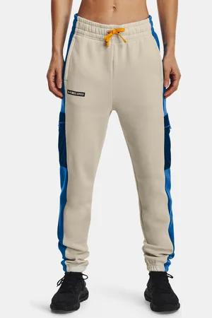 Under Armour Tepláky Rival Fleece Pant-BRN - Dámské