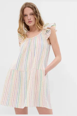 GAP Pruhované mini šaty - Dámské
