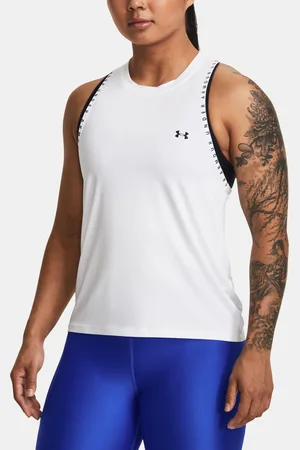 Under Armour Tílko Knockout Novelty Tank-WHT - Dámské