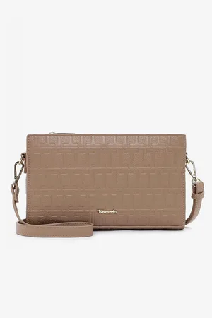 Tamaris Béžová dámská vzorovaná crossbody kabelka Julia - Dámské
