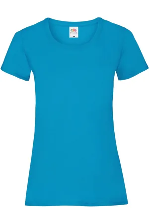 Fruit Of The Loom Blue Valueweight T-shirt