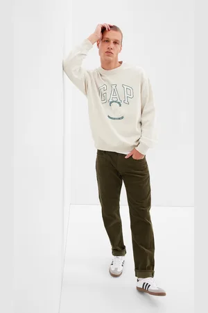 GAP Manšestrové kalhoty slim Flex - Pánské