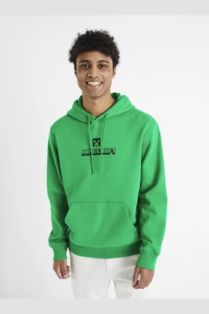 Celio Mikina Minecraft s kapucí - Pánské