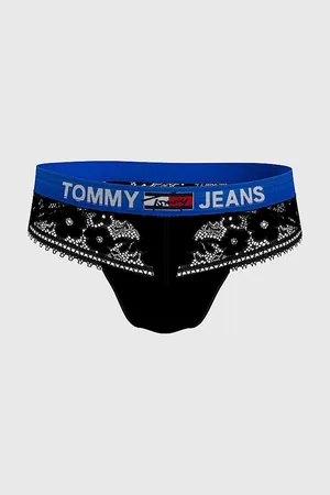 Tommy Hilfiger Černé dámské krajkové kalhotky