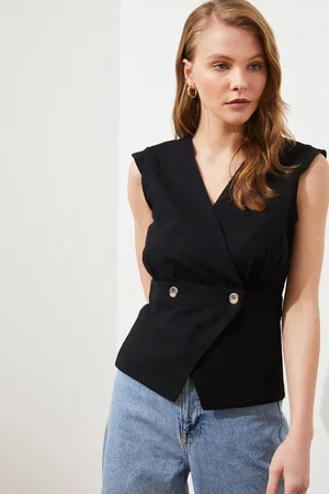 Trendyol Dámská halenka Sleeveless