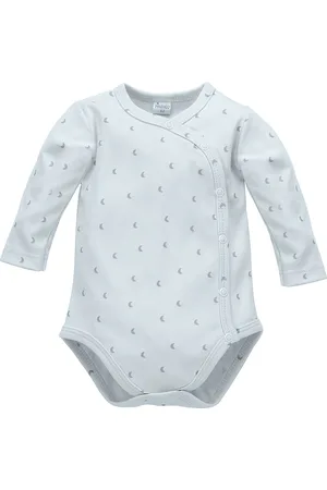 Pinókio Kids Dětské body s dlouhým rukávem a knoflíky Hello