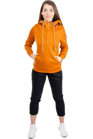 Glano Dámská tepláková souprava - oranžová