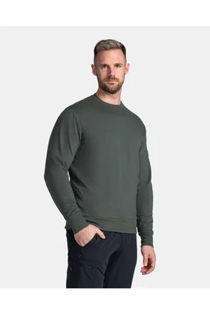 Kilpi Pánská crewneck mikina OIRAN-M Tmavě zelená