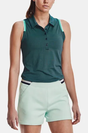 Under Armour Tílko UA Zinger Point Slvls Polo-NVY - Dámské