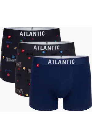 ATLANTIC Pánské boxerky 3Pack - vícebarevné