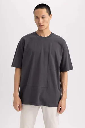 DeFacto Oversize Fit tričko s kulatým výstřihem